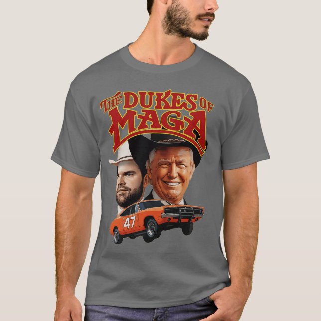 T-shirt LES DUC DE MAGA amis drôles (Devant)