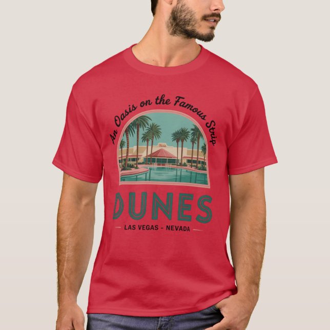 T-shirt Les dunes - Oasis sur la bande (2) (Devant)