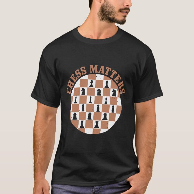 T-shirt Les échecs (Devant)