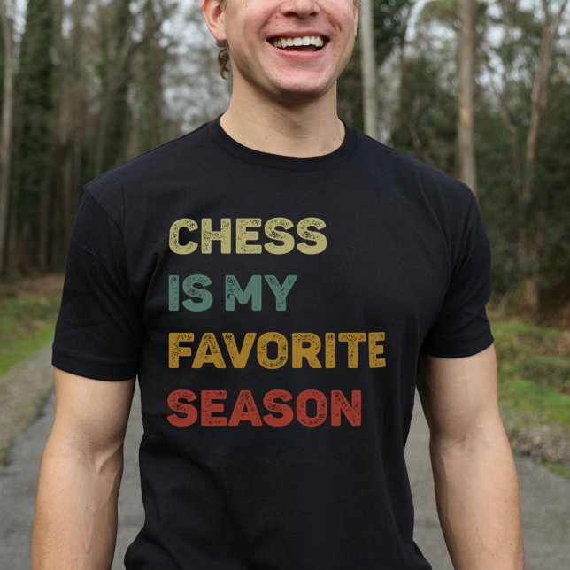 T-shirt Les échecs sont ma saison préférée Rétro (Créateur téléchargé)