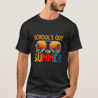 T-shirt Les Écoles Rétro En Été