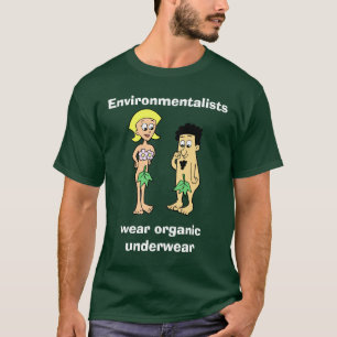 T-shirt Les écologistes portent les solides totaux