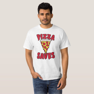T-shirt Les économies de pizza