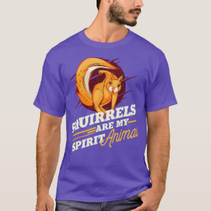 T-shirt Les écureuils sont mon Esprit Animal 2