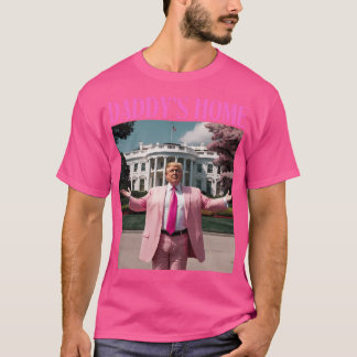 T-shirt Les Élections De Donald Trump Daddy En 2024 Font D