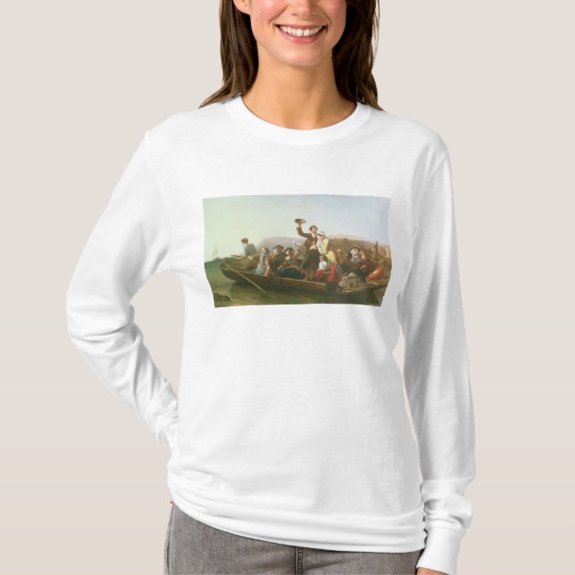 T-shirt Les émigrants (Devant)
