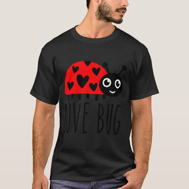 T-shirt Les enfants aiment le bug de la Saint-Valentin, jo (Devant)