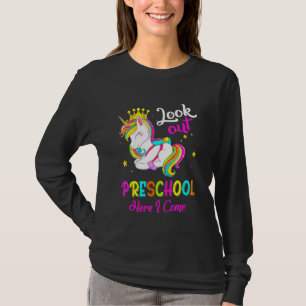 T-shirt Les enfants, attention, la maternelle arrive, inst