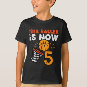 T-shirt Les enfants Ce Ller a maintenant 5 ans Sketll 5e a