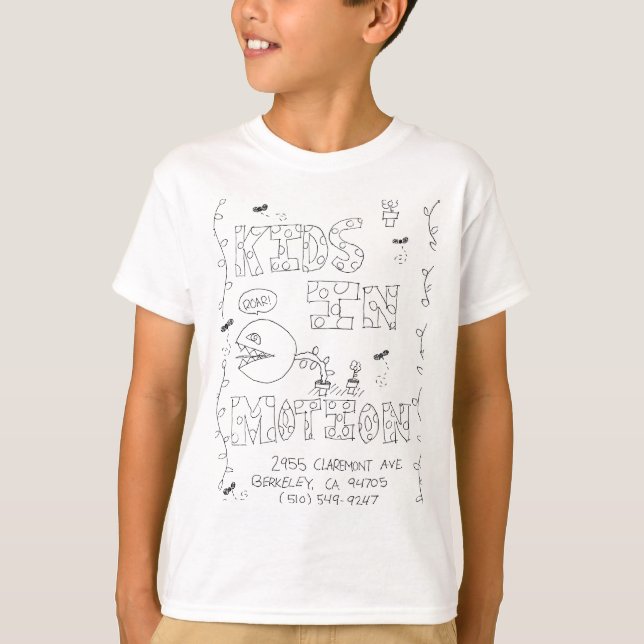 T-shirt Les enfants de Sasha dans la chemise de mouvement (Devant)