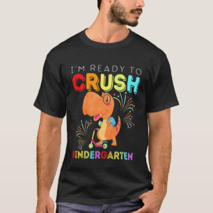 T-shirt Les Enfants Dinosaure Je Suis Prêt À Écraser Scoot