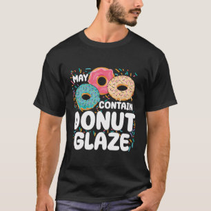 T-shirt Les Enfants Donut Peuvent Contenir La Glace De Don