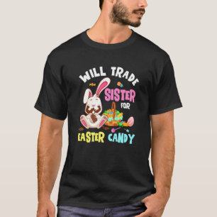 T-shirt Les enfants échangeront leur frère contre un lapin