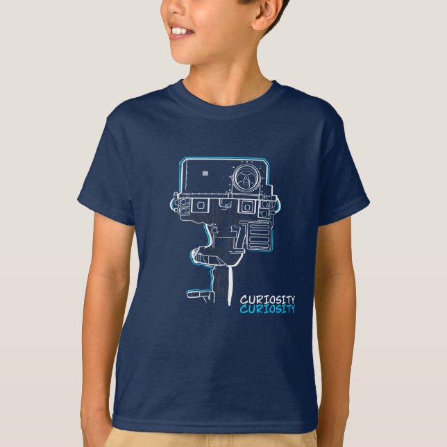 T-shirt Les enfants élégants marquent le futur astronaute  (Devant)