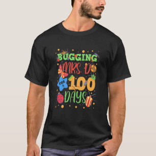 T-shirt Les Enfants Embauchent Mme D Pendant 100 Jours De 