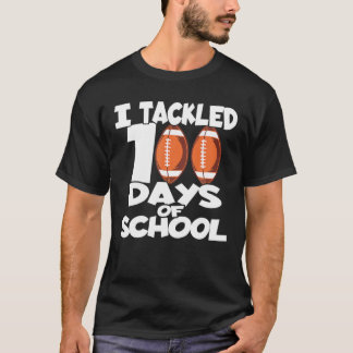 T-shirt Les Enfants J'Ai Attaqué 100 Jours D'École - 100 J