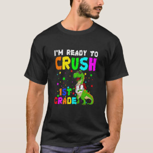T-shirt Les Enfants Je Suis Prêt À Écraser Dino Dab 1Ème A