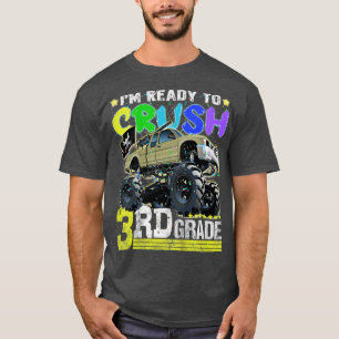 T-shirt Les enfants, je suis prêt à écraser le camion mons