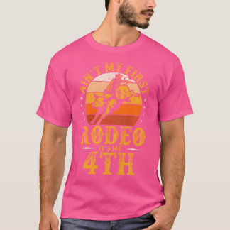 T-shirt Les Enfants Ne Sont Pas Mon Premier Rodeo Bull Rid