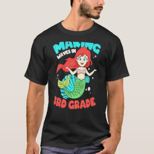 T-shirt Les Enfants Premier Jour De La Sirène De Troisième