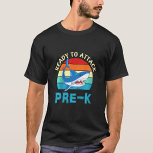 T-shirt Les Enfants Prêts À Attaquer Les Garçons Pré-K Pre