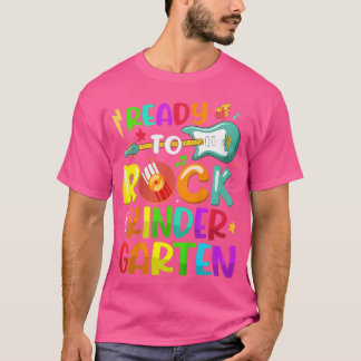 T-shirt Les Enfants Prêts À Rock maternelle Premier Jour D