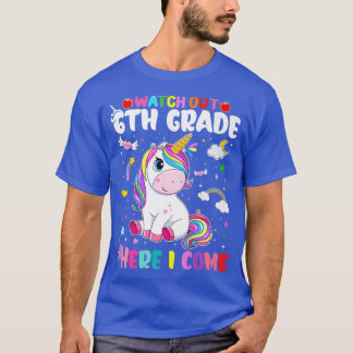 T-shirt Les enfants regardent en 6e année Je viens mites m