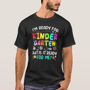T-shirt Les Enfants Retournent À L'École Maternelle 1Er Jo