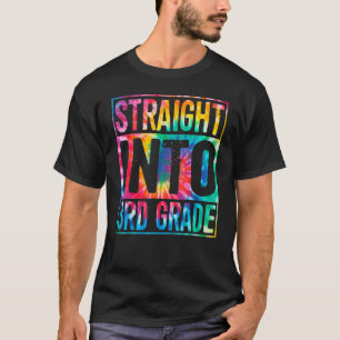 T-shirt Les Enfants Retournent À L'École Tie Dye Directeme