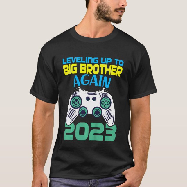 T-shirt Les Enfants Se Leveling Jusqu'À Big Brother Encore (Devant)