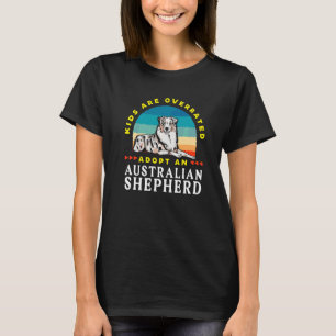 T-shirt Les enfants sont surestimés Adoptez un Australian