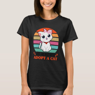 T-shirt Les enfants sont surestimés Adoptez un chat   Papa