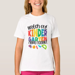 T-shirt Les Enfants Veillent À La Maternelle