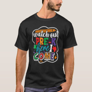 T-shirt Les Enfants Veillent À L'École Préscolaire Le Prem