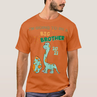 T-shirt Les enfants vont être un Big Brother 2021 Dinosaur