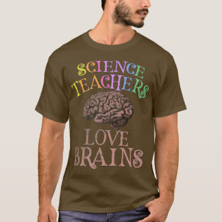 T-shirt LES ENSEIGNANTS DE SCIENCES RÉtro AIMENT LES CERVE
