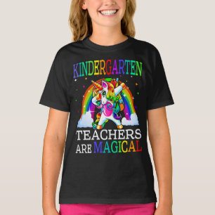 T-shirt Les Enseignants Du Jardin D'Enfants Sont Des Unico