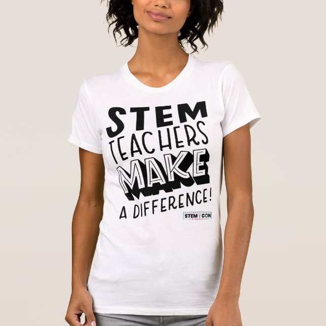 T-shirt Les enseignants du STEM font une différence (Devant)