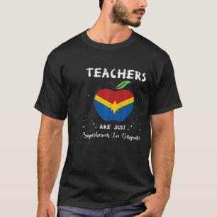 T-shirt Les Enseignants Ne Sont Que Des Superhéros Mécha