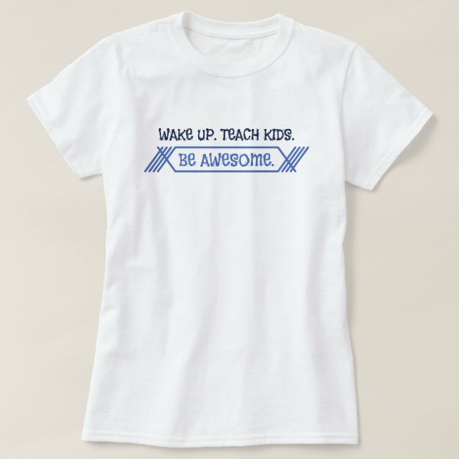 T-shirt 'Les enseignants règnent' (Design devant)