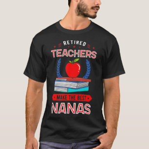 T-shirt Les Enseignants Retraités Font Les Meilleurs Livre
