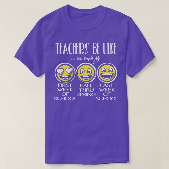 T-shirt Les enseignants sont comme (Design devant)