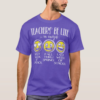 T-shirt Les enseignants sont comme
