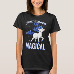 T-shirt Les Entraîneurs sportifs sont magiques Unicorn Job