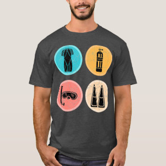 T-shirt Les équipements de plongée sous-marine Sports sous