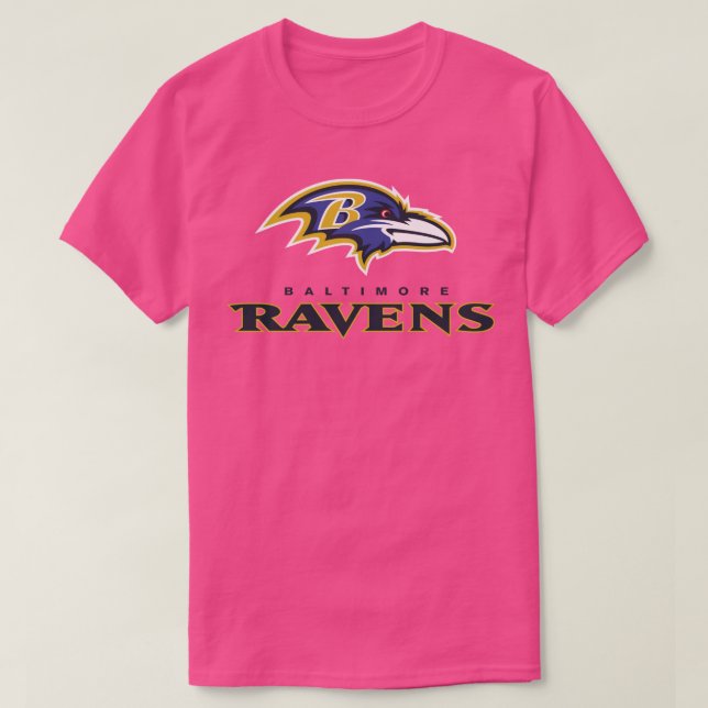 T-shirt les équipes de ravens (Design devant)