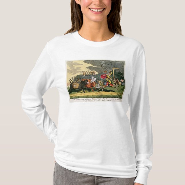 T-shirt Les Espagnols que Taureau s'est cassés perdent ou, (Devant)
