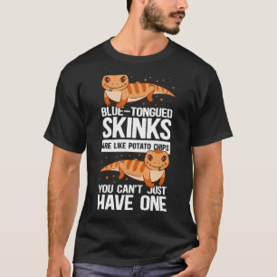 T-shirt Les Espèces Bleues Tonguées Sont Comme Des Espèces