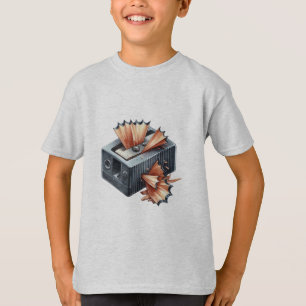 T-shirt Les esprits pointus commencent par des crayons poi