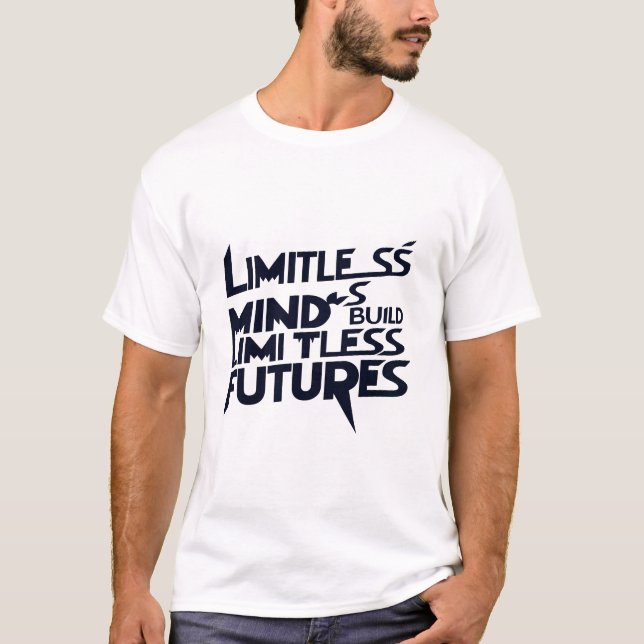 T-SHIRT LES ESPRITS SANS LIMITES CONSTRUISENT DES FUTURS S (Devant)